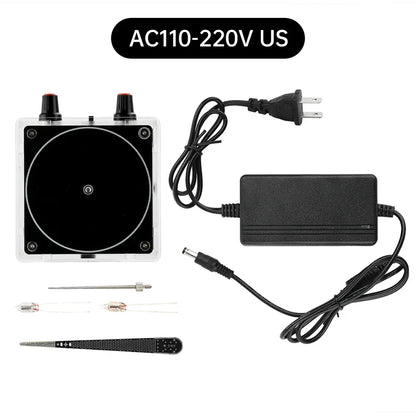 10cm Tesla Coil Arc Generator Touchable Artificial Lightning for Physics Teach Electromagnetic Science Popularization Experiment