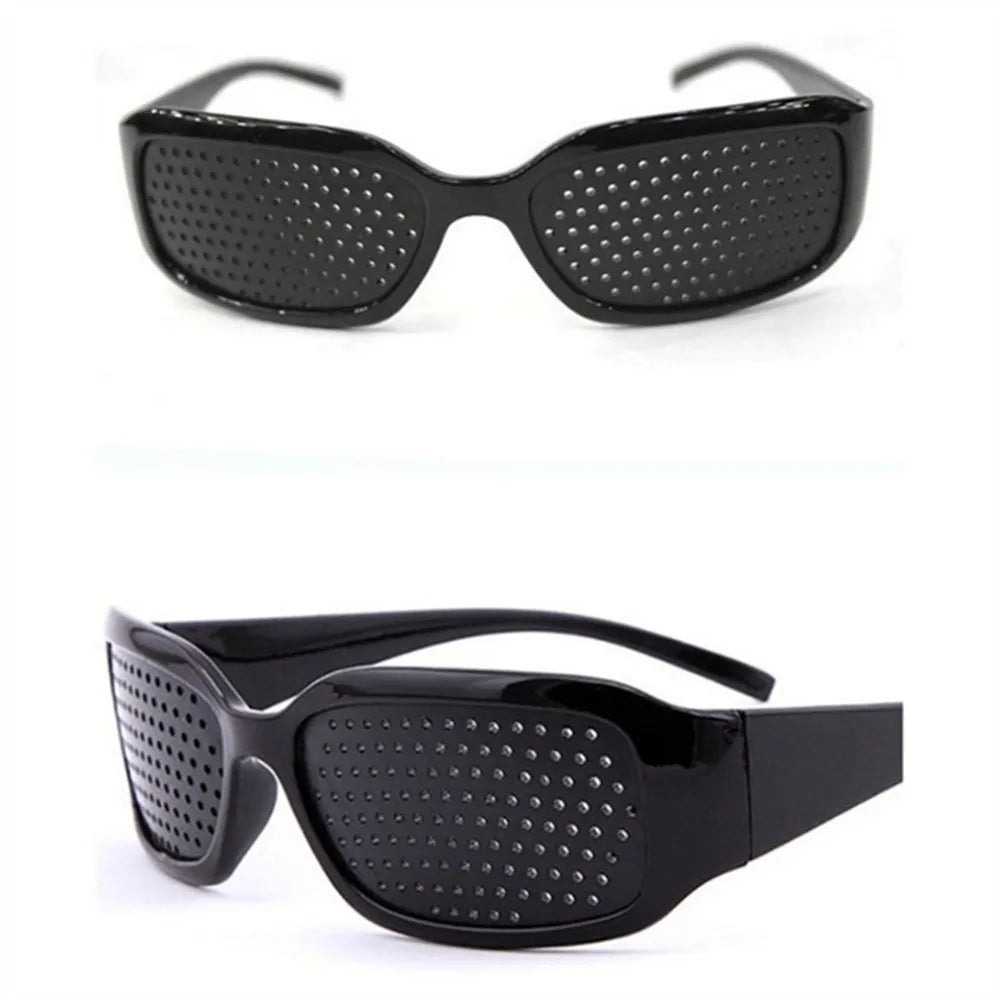 Wearable Anti-fatigue Vision Care  Corrective Glasses Improve Stenopeic Pinhole Pin Hole Glasses Eye Protection For Men Women