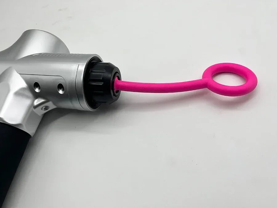 Fascia gun accessories male penis massage ring high-speed frequency penis silicone vibration ring