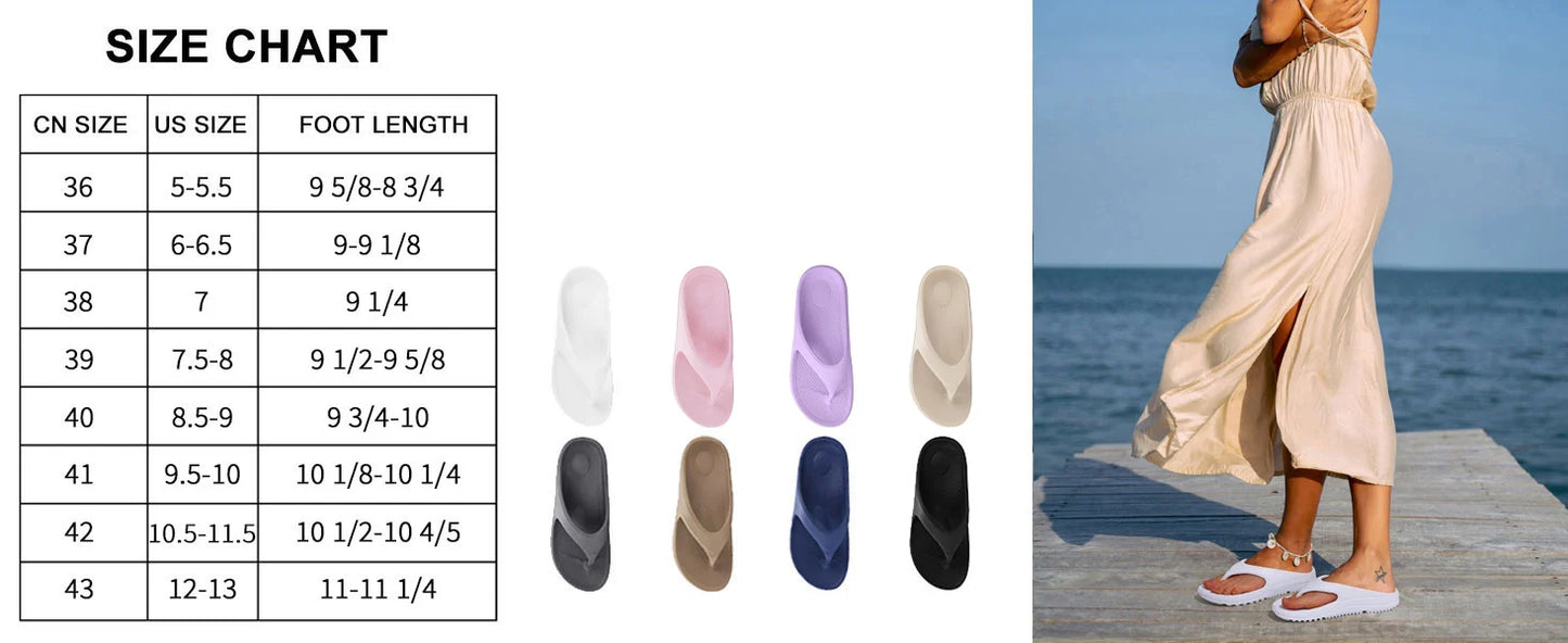 Evshine Summer Plantar Fasciitis Feet Sandals with Arch Support Best Orthotic flip Flops for Flat Feet Heel Pain For Women