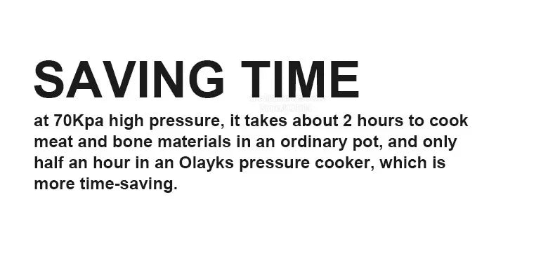 Olayks Electric Pressure Cooker 5L Non-Stick Liner 70KPa Multi Rice Cooker For 5-6 Person Home Appliances OLK-50D1