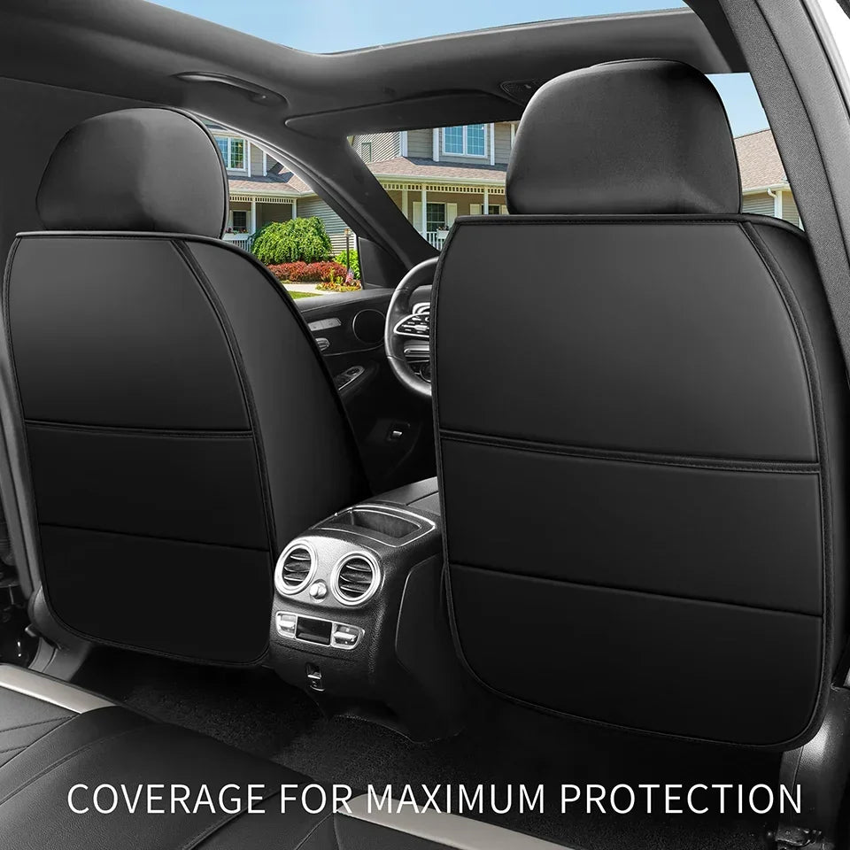 1pcs All inclusive seat cover full leather car seat cushion Driver's seat cover or passenger seat cover all season universal pad by PDG ibma