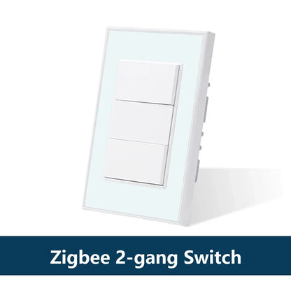 Zemismart Zigbee Interrupter 1 2 3 4 6 Gangs Light Switch Brazilian Wall switches Work with Tuya Smart Life Alexa Google Home