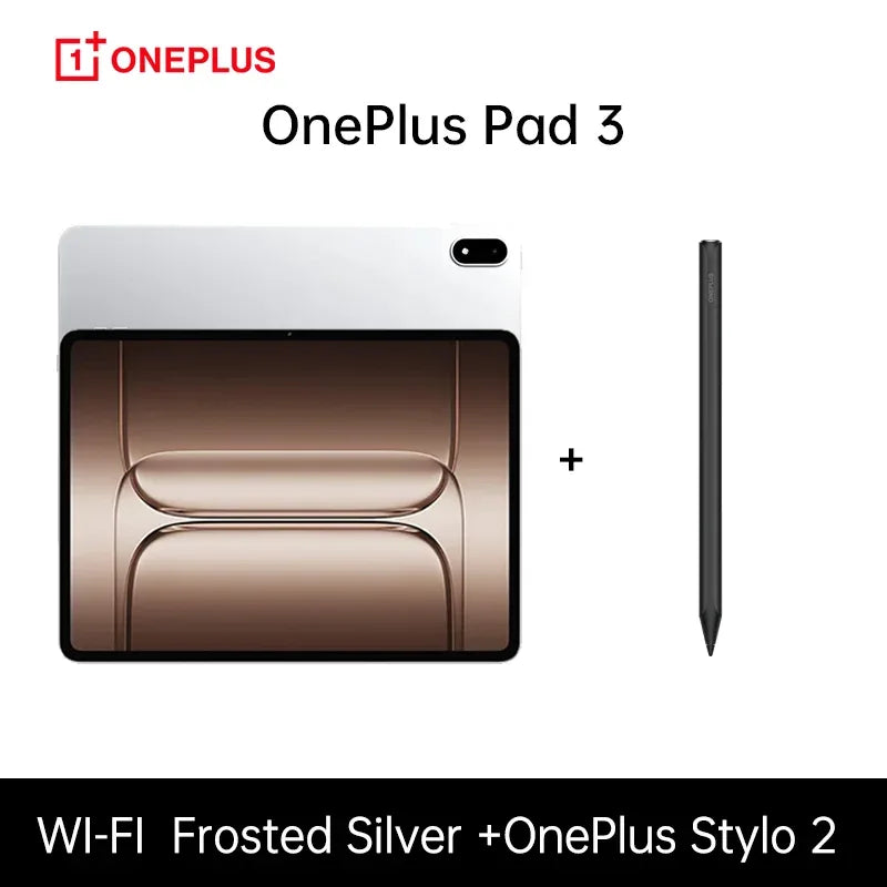 Global Version OnePlus Pad 3 Snapdragon 8 Elite 13.2inches 144Hz Screen 12140mAh Battery 13MP Rear Camera 8 Speakers 80W Charge