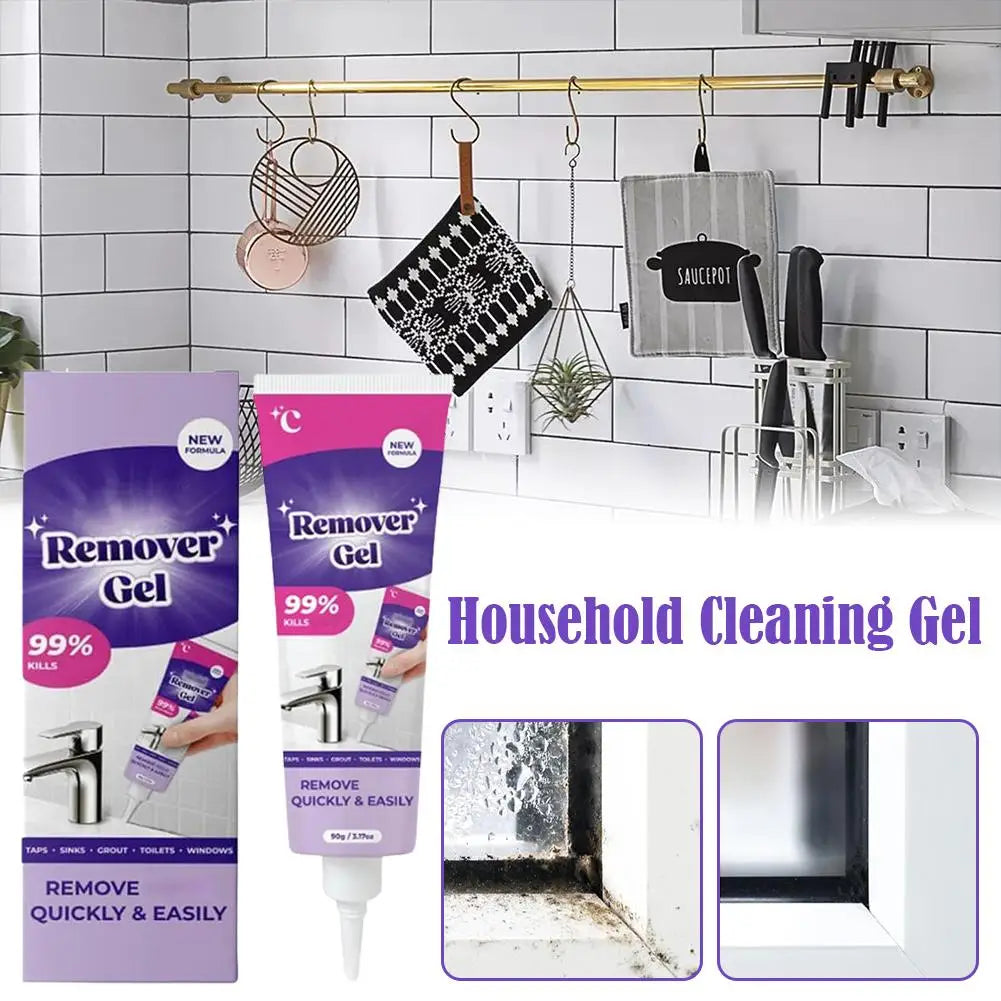 Mold Remover Gel Anti-Mold Cleaning Gel For Kitchen Bathroom Washing Machine Refrigerator Rubber Ring Removing Mold