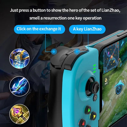 D3 Wireless Bluetooth Stretchable Gamepad For Mobile Phone Android IOS Devices Retractable Joystick for PC Video Game Controller