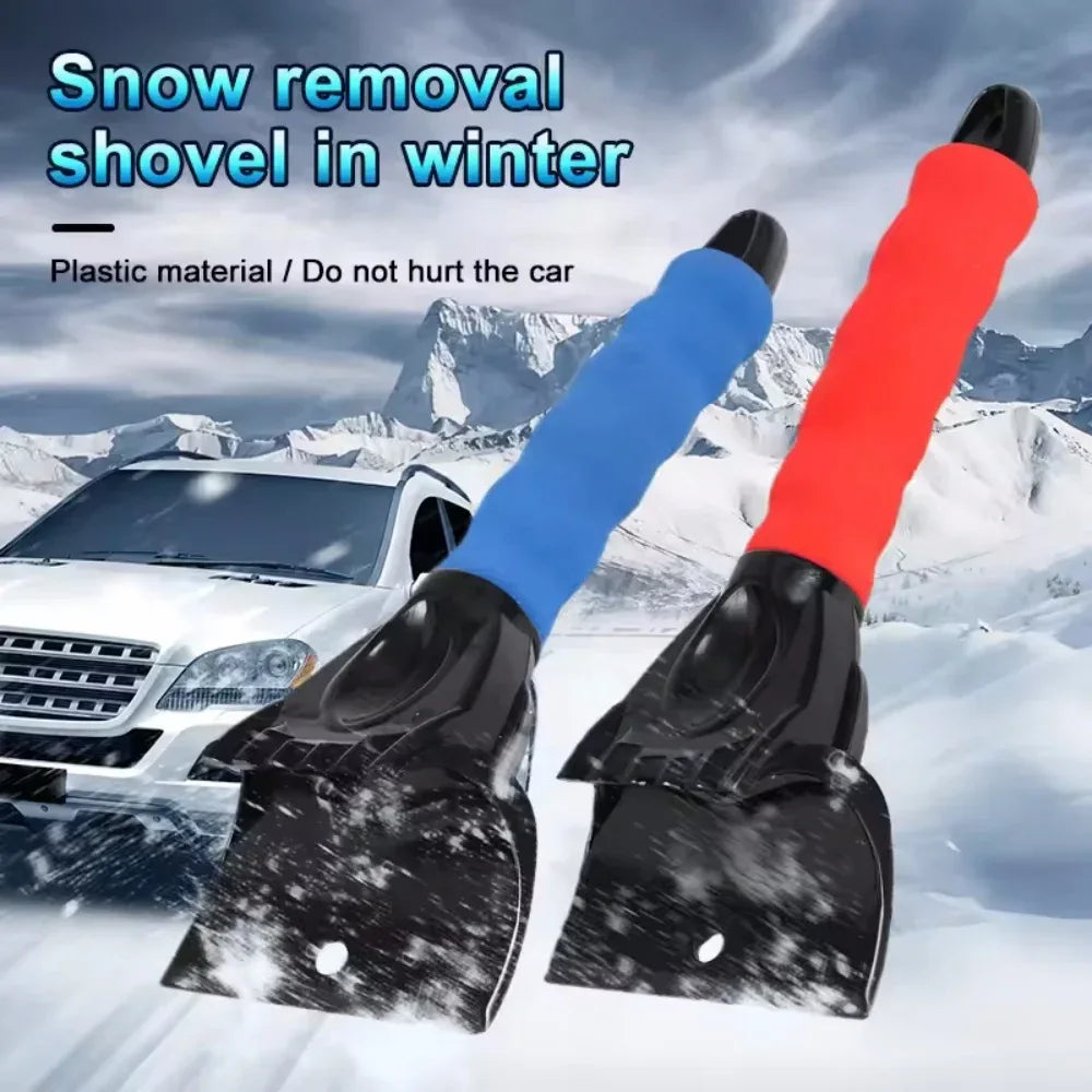 Car Snow Shovel Portable Ice Scraper Snow Brush Windshield Defrosting Snow Remove Broom Winter Auto Cleaner Tool Accessories