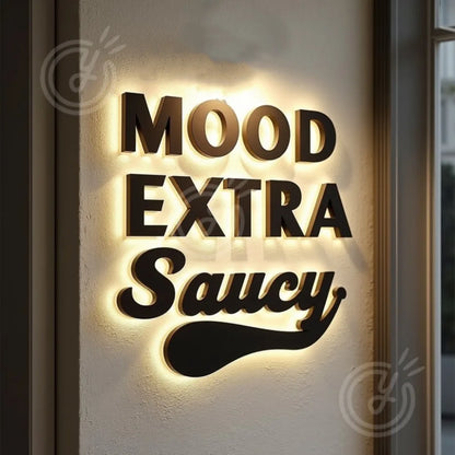 Custom Made LED 3D Sign Metal Backlit Letters for Outdoor Business Storefront Waterproof Advertising Display