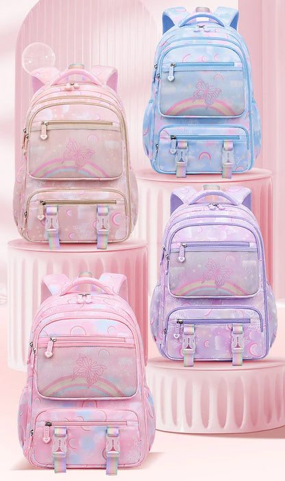 waterproof Children School Bag for Girls Primary princess school backpack Orthopedic Backpacks schoolbag kids Mochila Infantil
