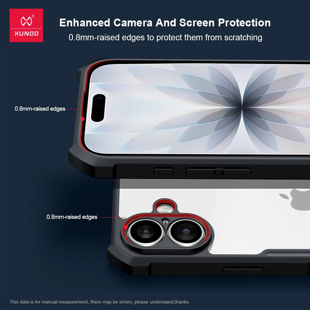 Xundd For iPhone 17 Pro Max For iPhone 17 Pro For iPhone 17 Shockproof Case Transparent case Magnetic Case For iPhone 17 Air
