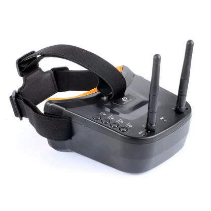 BGNing FPV Goggles 3inch 480 x 320 Display Double Antenna 5.8G 40CH Built-in 3.7V 1200mAh Battery for RC Racing Plane Quadcopter