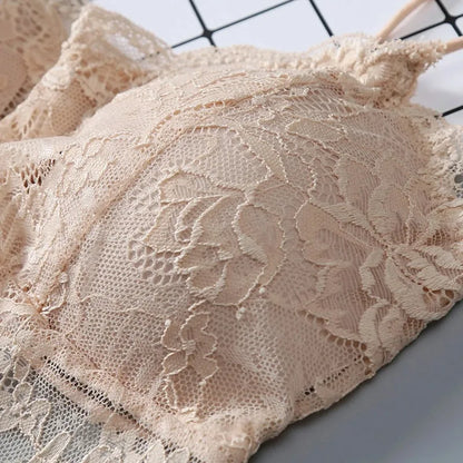 Summer Women Lace Sexy Top Sun Sleeveless Tops padded Bralette Bra Bustier Zipper Back Club Crop Tank lingerie женское белье