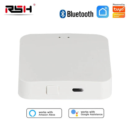 Tuya Bluetooth Gateway Hub Smart Home Bridge Support Fingerbot Tuya Bluetooth Device Smart Life App Remote Control Mesh Bridge