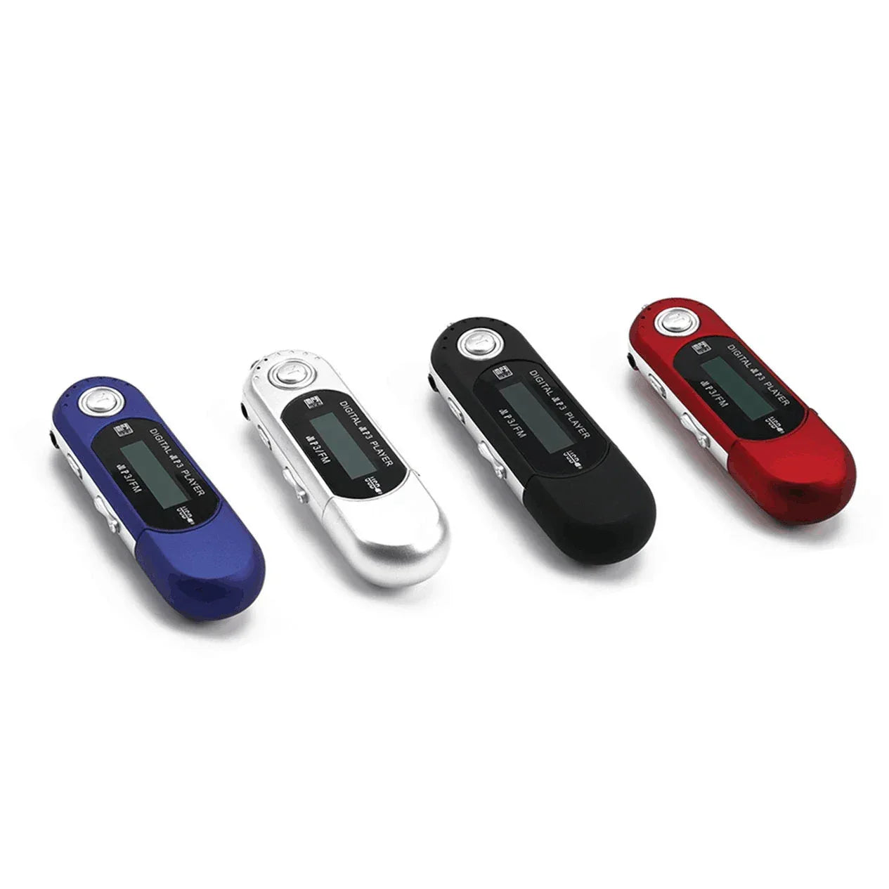 Mini USB MP3 Player Portable 32GB TF Storage FM Radio Music Player Digital LCD Screen Multifunction MP3 Music Player USB Stick
