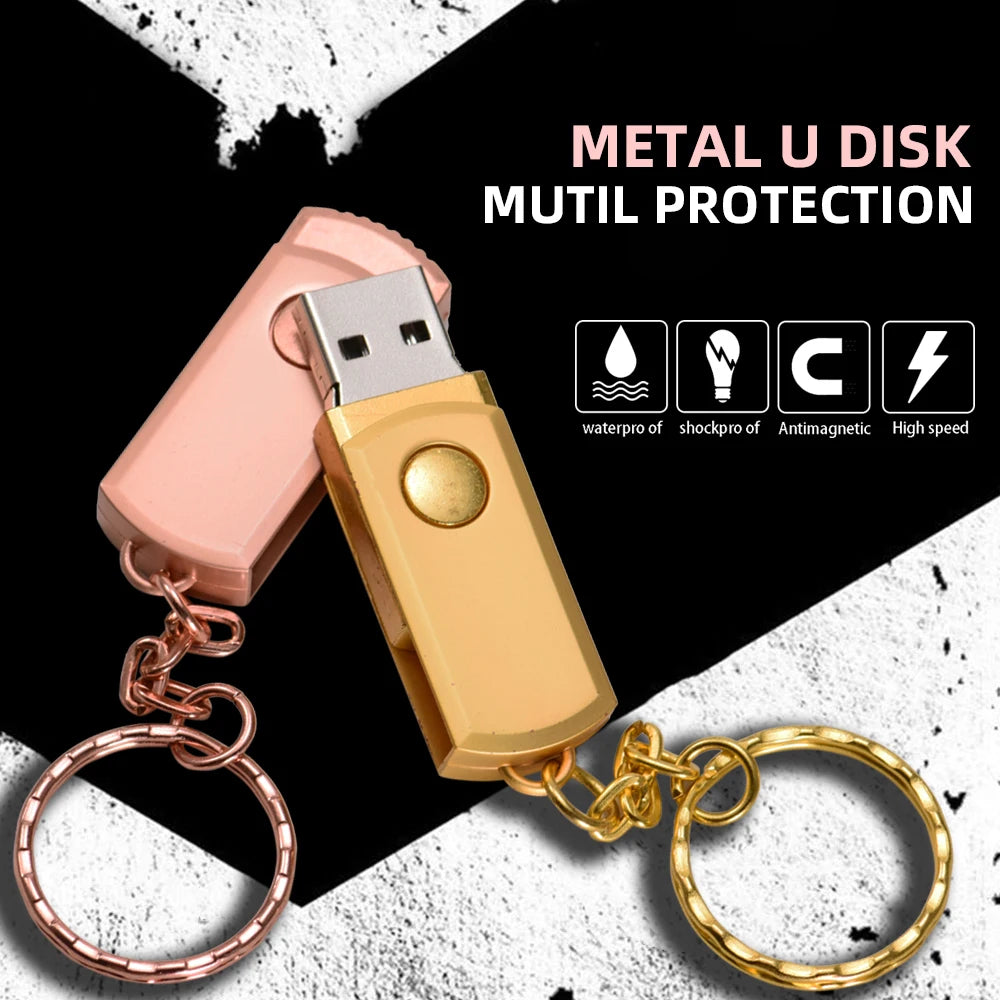 High Speed USB Flash Drive 32GB 64GB 128GB 16GB 8GB 4GB Pendrive 256gb 128gb 64gb Pen Drive 2.0 Memory Stick USB Disk on Key