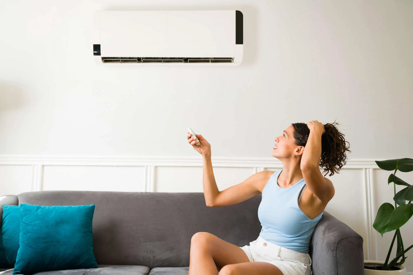 For 9600 BTU Split AC 3 Star Standard Series R32 Refrigerant New Household Use Energy Saving