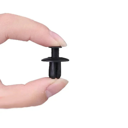 20-100pcs Plastic Rivets Fasteners Screw 8mm Car Bumper Fender Trim Panel Retainer Fasteners Clips Car Accessories