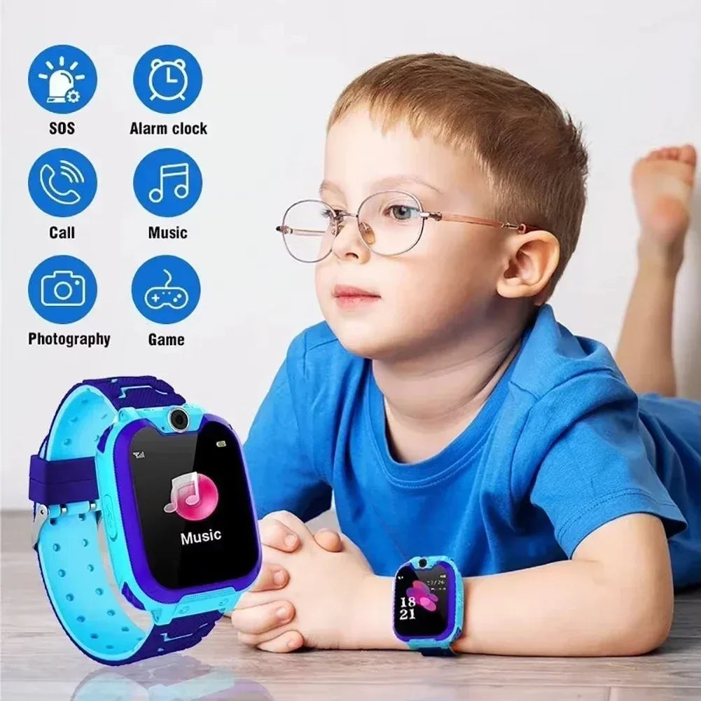 XIiaomi New5G Kids Smart Watch Sim Card Call SOS GPS Location Child Smart Watch Camera Waterproof Watch For Boys Girls Gifts