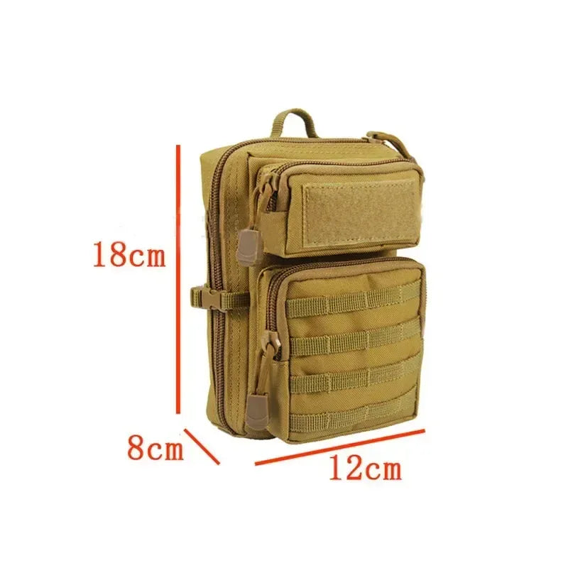 Multifunction Pouch Holster Molle Hip Waist Bag Wallet Purse Phone Case Camping Hiking Bags Hunting Pack