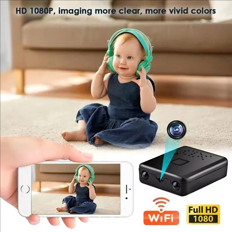 XD Mini Camera Full HD 4K WiFi Night Vision Remote Security Monitoring Home Protection Waterproof Video Recorder