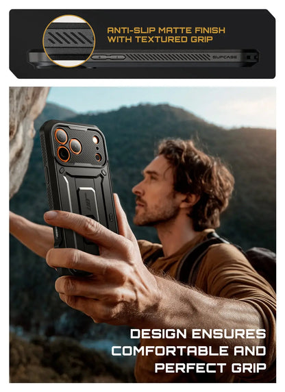 SUPCASE For iPhone 17 Pro Max Case 6.9" (2025) UB Pro Full-Body Heavy Duty Rugged Phone Case with Built-in Screen Protector