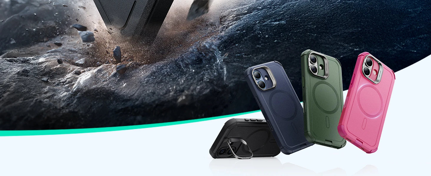 ESR for 17 Pro Max Case With Camera Control Button Military-Grade Protective Magnetic Phone Case For iPhone 16&17&17 Air&16 Pro
