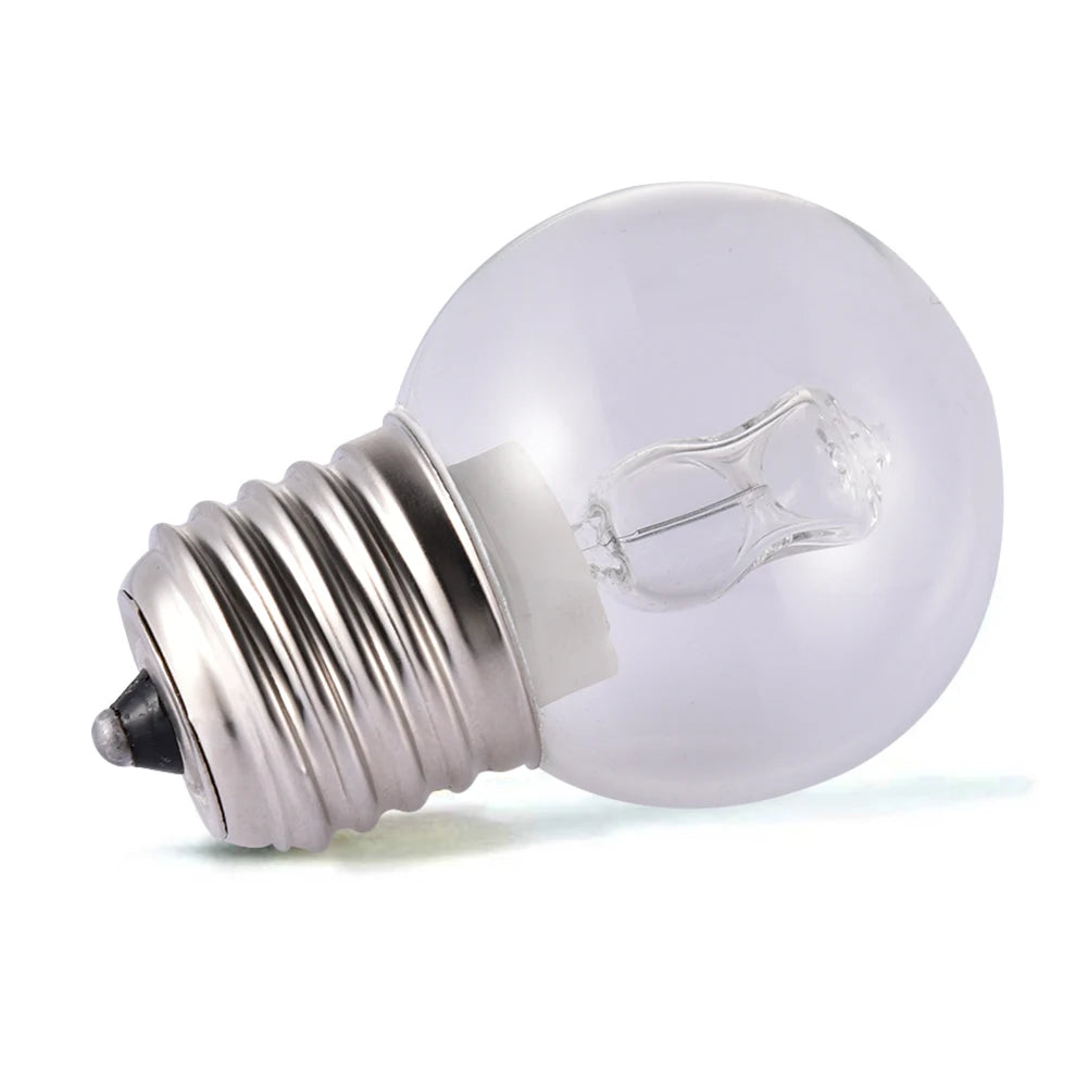 G9 Halogen Light Bulbs 110v 220v 25W/ 40W e27 Oven Bulb Lamp Warm White For Home Kitchen Refrigerators Ovens