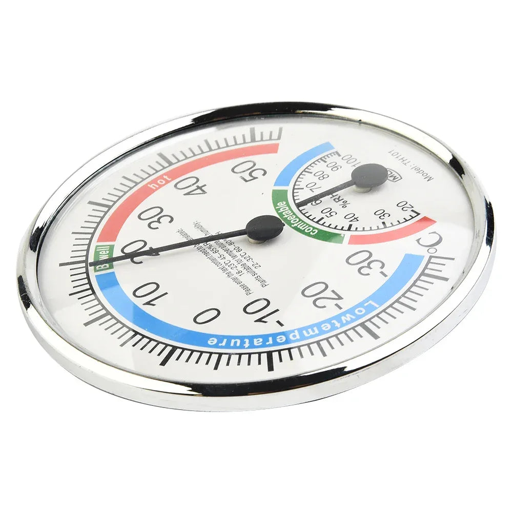 Thermometer Hygrometer Thermo Analog Humidity Temperature Meter Indoor Outdoor Climate Control Garden Thermometer