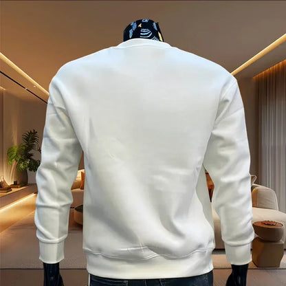 Spring Autumn New Men's Hoodies Casual Sweatshirts Men Hoodies O-Neck Pullover Streetwear Solid Tops Fashion Men Hoodies