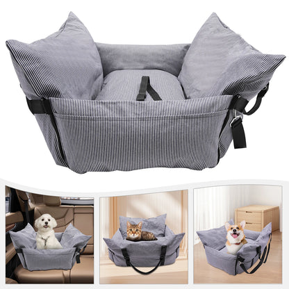 Dog Car Seat, Portable Pet Seat, Dog Car Travel Carrier Bed For Dogs, Cats, And Other Pets  76.2*52*40.6cm