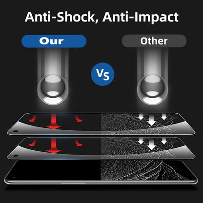 2/4Pcs Tempered Glass For OPPO Find X5 Lite Screen Protector Glass Film