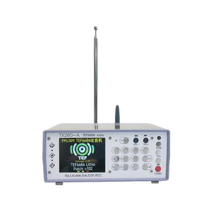 1Set Latest TEF6686 FM SW/MW/LW Full Band Radio RDS + Battery Speaker Charger Antenna FM AM Radio FM AM Radio