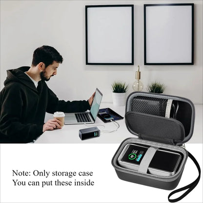 （CASE ONLY) Case Compatible with Anker Prime Power Bank 20,000mAh Portable Charger with 200W Output, Battery Pack Power Station