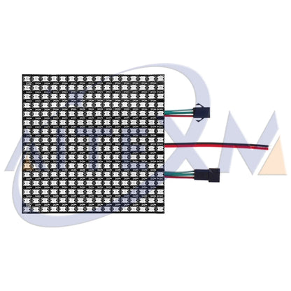 AITEXM WS2812B RGB LED Digital Flexible Individually Addressable Panel Light WS2812 8x8 16x16 8x32 Module Matrix Screen 5050