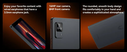 Headwolf FPad7 PRO Android 15 Tablet 8 inch 2.5K HD Max 16GB+512GB, 6500mAh PD18W, 8MP+16MP Camera, SIM 4G LTE WiFi 6