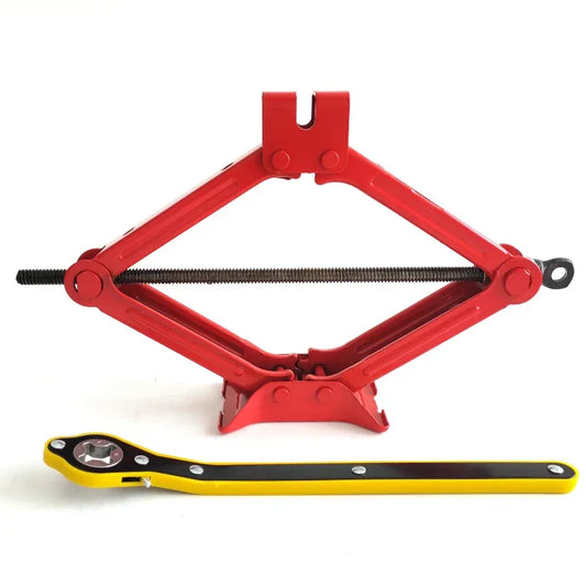 2T Jack Labor-saving Wrench For Small Cars Car Mounted Sedan New Energy Three Or Four Wheeled Car Matching Scissor Type