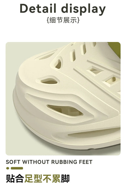 Cave Shoes for Men's Summer New Style, Non Slip and Non Tiring, Foot Arch Support, Outdoor Cool Slippers for Men Mens Shoes