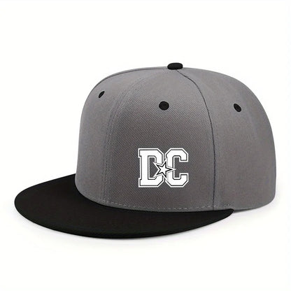 Unisex Letter Print Hip-hop Snapback Cap Outdoor Adjustable Casual Baseball Caps Sunscreen Sun Hat Streetwear