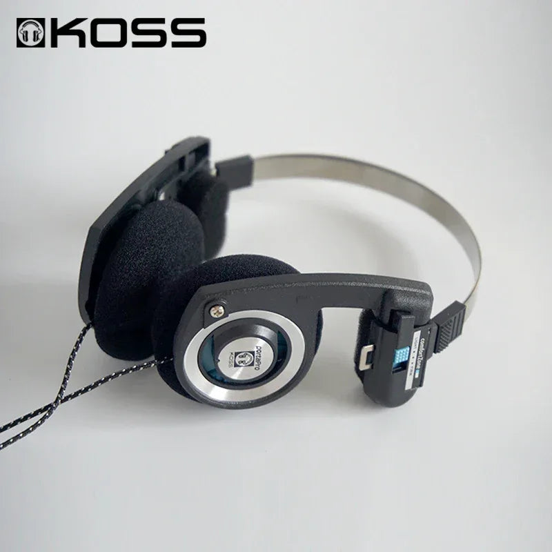 For KOSS PP Gaussian Headphones Headset MMCX Pluggable Cable Version HIFI Subwoofer DIY Custom Headphones
