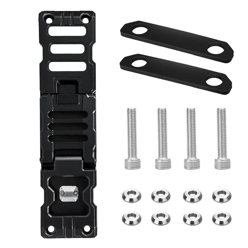 Folding Offroad Foot Step Door Hinge Peg Pedal for Jeep Wrangler JK JKU JL JLU Gladiator JT 2007-2025 Aluminum Alloy