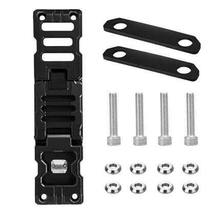 Folding Offroad Foot Step Door Hinge Peg Pedal for Jeep Wrangler JK JKU JL JLU Gladiator JT 2007-2025 Aluminum Alloy