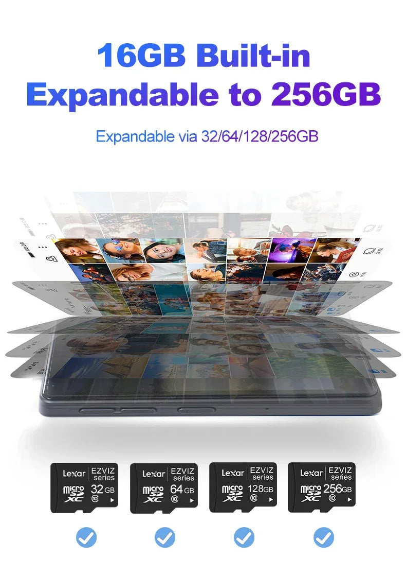 MP3 MP4 HIFI Stereo Player 3.97-inch 1080P HD Full-Screen Touch with Bluetooth and 2.4G/5G WiFi FM Radio Recording Ebook