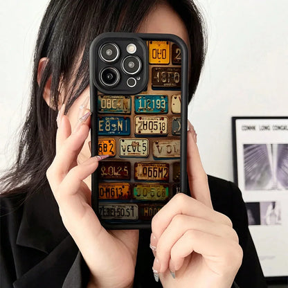 Burgundy Leopard Lips Pool Ball English Printed Phone Case For iPhone 17 16 15 14 13 12 11 Pro Max XS XR X 16 Plus 17 Air Cover