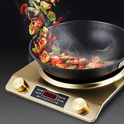 3000W Household Induction Cooker High-power Induction Cooking Stove Hot Pot Concave Cooking Machine