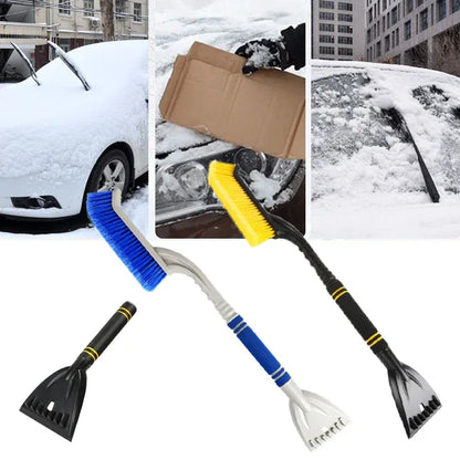 Car Snow Scraper Sweeping Shovel for Winter with Handle Auto Cleaning Brush Ice Scraper Remover Auto Windshield Accessori