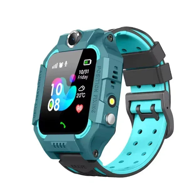Q19B Children Kids Smart Watch SOS Phone Call Location Tracker Anti-Lost Camera Touch Screen Waterproof Student Wristwatch