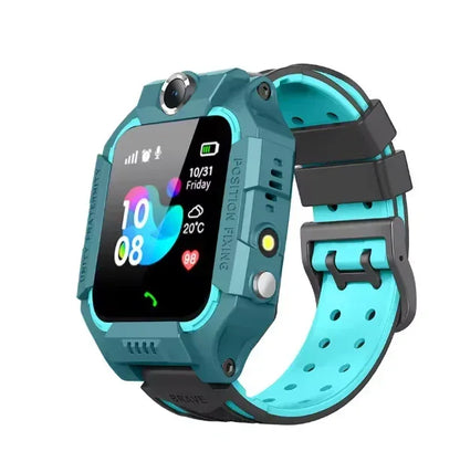 Q19B Children Kids Smart Watch SOS Phone Call Location Tracker Anti-Lost Camera Touch Screen Waterproof Student Wristwatch