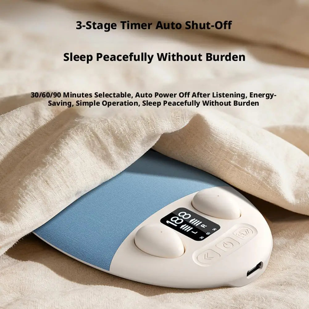 Mini Sleeping Aid Bluetooth Speaker Bluetooth Under Pillow Machine With White Noise 30/60/90 Min Timer for Bed Bedroom Bedside