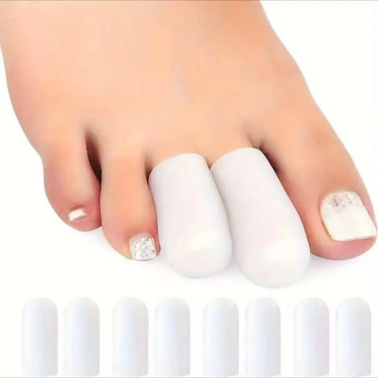 2 Breathable Silicone Toe Caps, Specifically Designed for Big Toes - Reduces Calluses and Blisters, Durable and Comfortable, Suitable for Walking, Toe-Friendly, Comfortable Fit, Slip-On Design by PDG ibma
