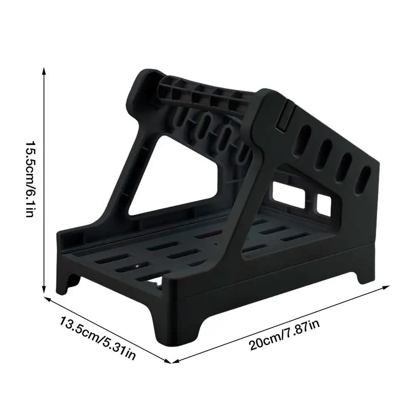 Desktop Printer Home Office Storage School Thermal Label Holder For Rolls Fanfold Accessories Durable Stand External Universal